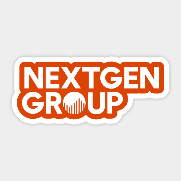 NEXTGEN growth white Sticker by geeandtee1